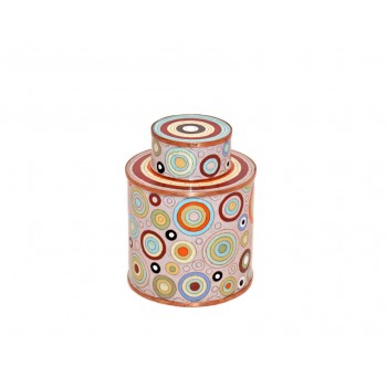 Medium cloisonne pot - Bubbles