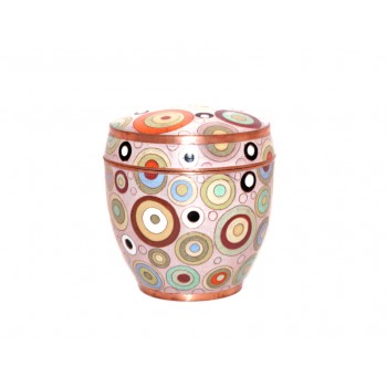 Lovely cloisonne pot - Bubbles