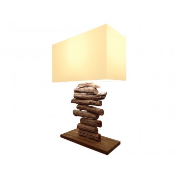 Lampe bois Wezen