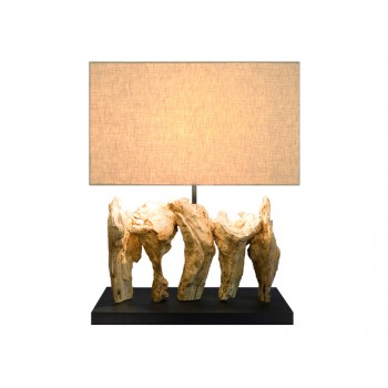 Lampe design bois Antares