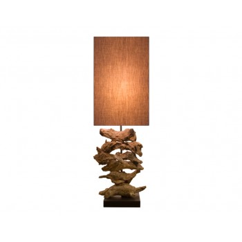 Lampe design bois Naos