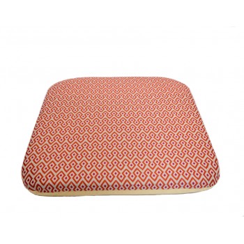 Futon cushion - Ondes Audacieuses collection - Yellow