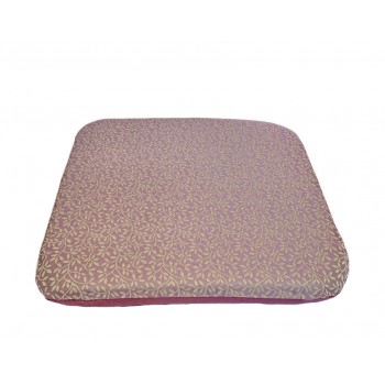 Coussin futon - Collection Sages Branchages - Violet