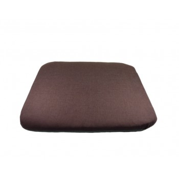 Coussin futon - Collection Serein Silence - Prune et gris