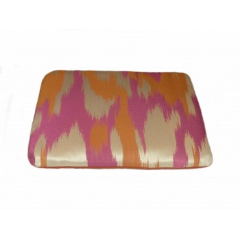 Coussin capiton - Collection Joie de Vivre - Orange