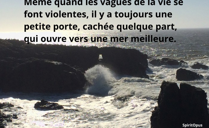 Méditer pour trouver la petite porte vers une mer meilleure