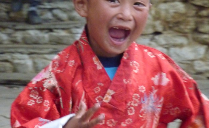 enfant Bhoutan joie spiritopus