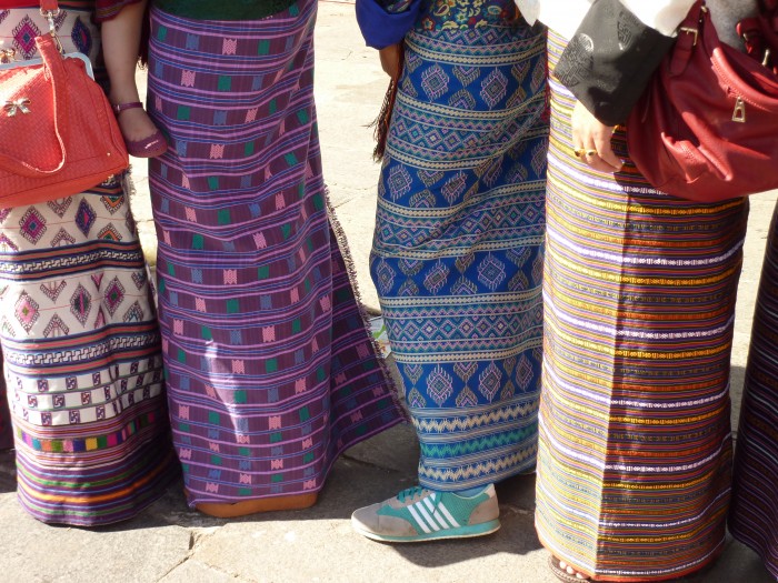Textiles du Bhoutan et adidas