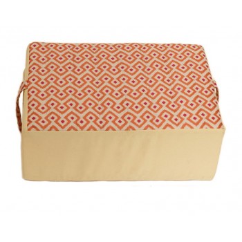Meditation cushion - Ondes Audacieuses collection - Yellow