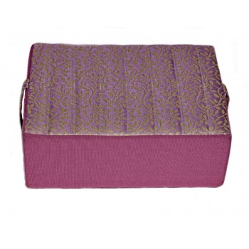 Meditation cushion - Sages Branchages collection - Purple